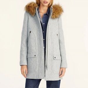 J Crew Chateau Parka 00 NWT